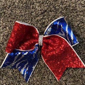 4th of July cheer bow!